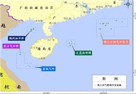 我國南海油氣資源的分布圖2016 我國南海油氣資源的分布圖2016