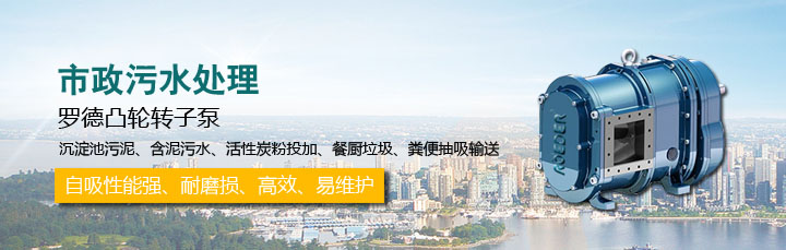 羅德凸輪轉子泵提供污水廠污泥泵選型 羅德凸輪轉子泵提供污水廠污泥泵選型