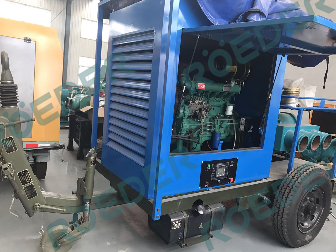 羅德移動泵車軍工底盤 羅德移動泵車軍工底盤