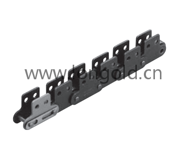 每2節(jié)帶SK1/SK2附件免加油自潤滑雙倍節(jié)距鏈