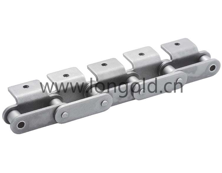 帶A1、A2附件不銹鋼雙倍節(jié)距鏈