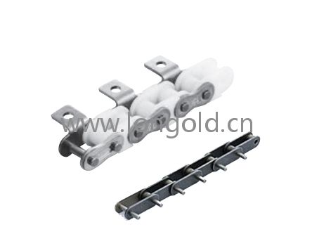 帶加長(zhǎng)銷附件塑料組合鏈