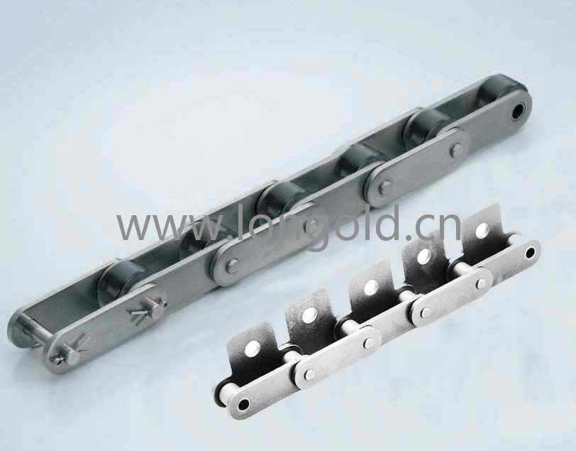 每2節(jié)帶SA1/SA2附件塑料滾子雙節(jié)距鏈條低噪音型通用規(guī)格 每2節(jié)帶SA1/SA2附件塑料滾子雙節(jié)距鏈條低噪音型通用規(guī)格